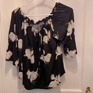 Lucky Brand floral print top